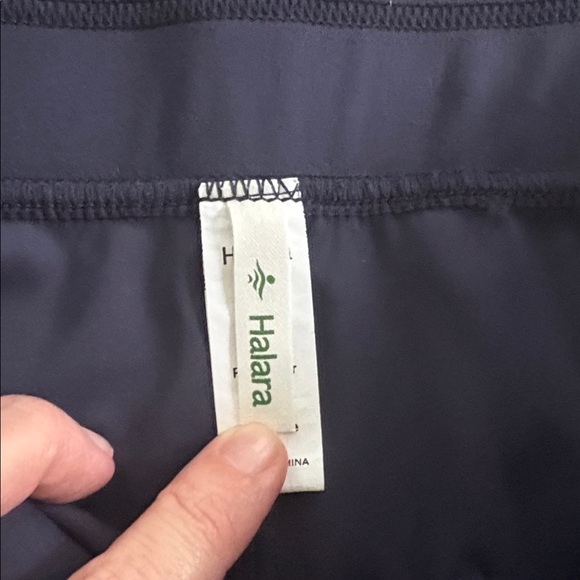 Halara Navy Blue Stretch Pull On Pants Womens Size M - Picture 5 of 7